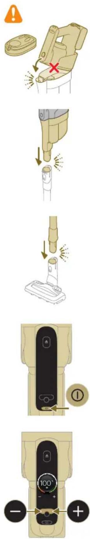 PHILIPS AquaTrio Cordless XW9385 - Uporaba sklopa samo za sesanje - 2