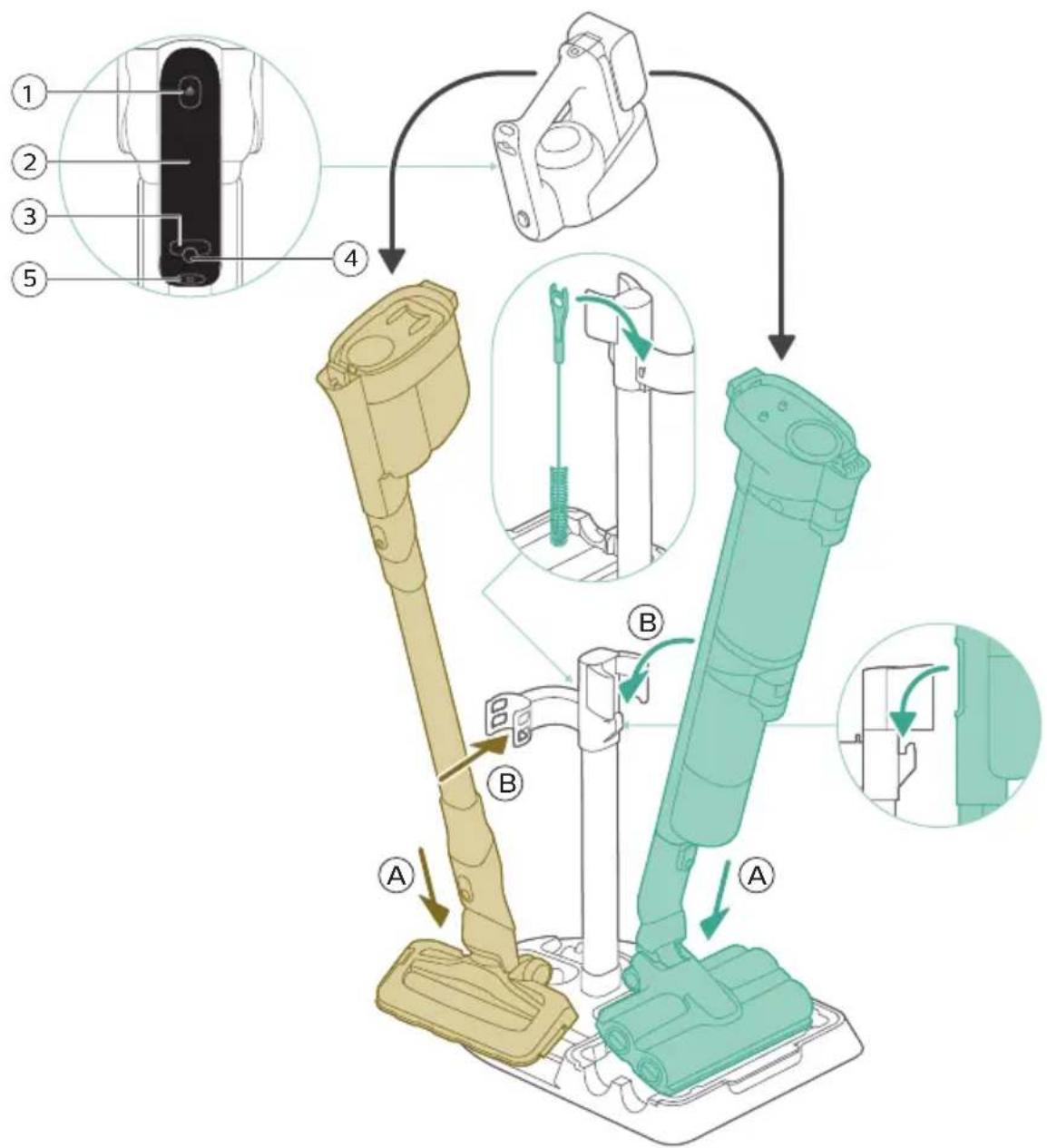 PHILIPS AquaTrio Cordless XW9385 - 2
