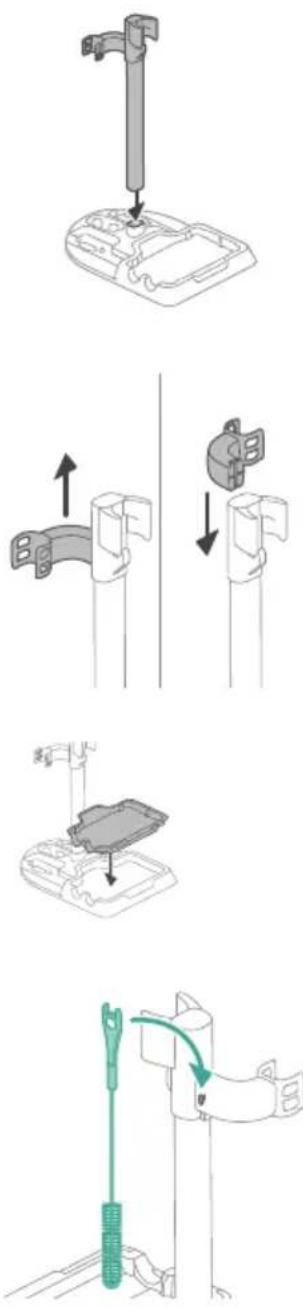 PHILIPS AquaTrio Cordless XW9385 - Assembling the After-Clean &amp; Storage station - 1