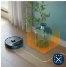 PHILIPS HomeRun 3000 Series Aqua XU3100 - Virtuālā siena un aizliegtā zona - 1