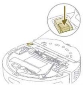 PHILIPS HomeRun 3000 Series Aqua XU3100 - Charging the robot - 1