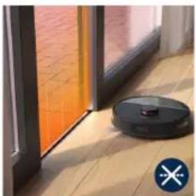 PHILIPS HomeRun 3000 Series Aqua XU3100 - Виртуална стена и зони, забранени за влизане - 1
