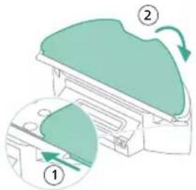 PHILIPS HomeRun 3000 Series Aqua XU3100 - Install the mop pad holder, washable mop pad, and the side brush - 2