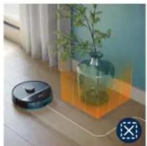 PHILIPS HomeRun 3000 Series Aqua XU3100 - Mur virtuel et zone interdite - 2