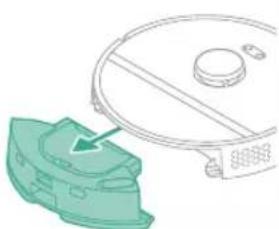 PHILIPS HomeRun 3000 Series Aqua XU3100 - Почистване на контейнера за вода - 1