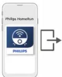 PHILIPS HomeRun 3000 Series Aqua XU3100 - Akun irrottaminen - 5