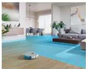 PHILIPS HomeRun 3000 Series Aqua XU3100 - Lag et kart - 1