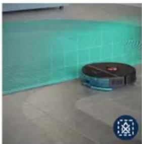 PHILIPS HomeRun 3000 Series Aqua XU3100 - Virtuele muur en verboden zone - 3