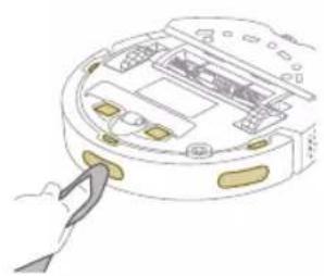 PHILIPS HomeRun 3000 Series Aqua XU3100 - Очищення датчиків, контактів та вікна ІЧ-сигналу - 1
