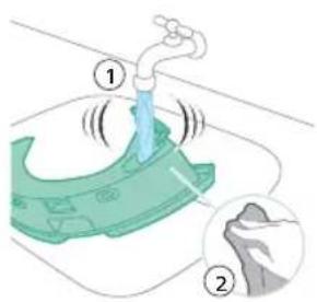 PHILIPS HomeRun 3000 Series Aqua XU3100 - Curățarea rezervorului de apă - 3