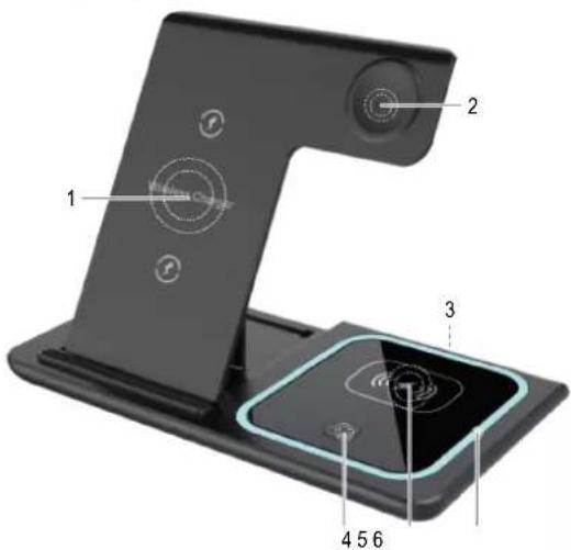 Renkforce RF-QiWC3in1-01 - Aperçu du produit - 1