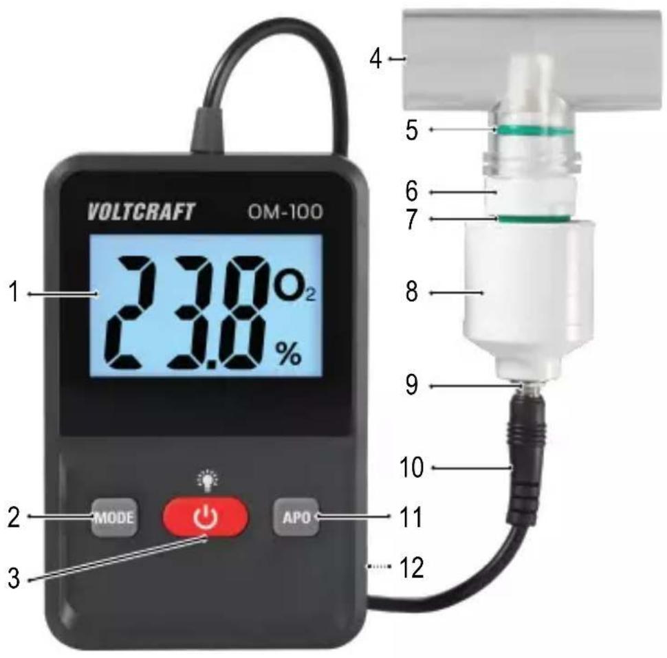 VOLTCRAFT OM-100 - Produktübersicht - 1