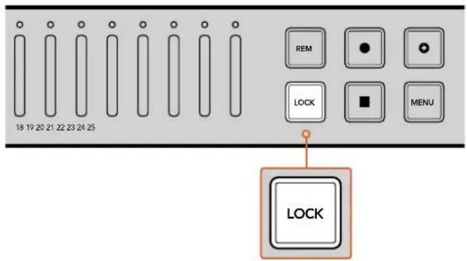 18 19 20 21 22 23 24 25 REM LOCK MENU LOCK