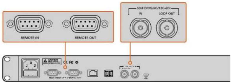 Blackmagic Design Duplicator 4K - Interligação em cascata - 1