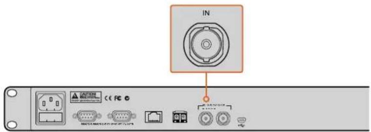 Blackmagic Design Duplicator 4K - Подключение источников видео- и аудиосигнала - 1