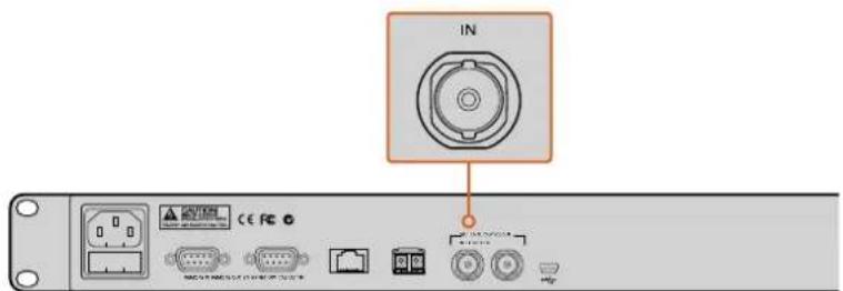 Blackmagic Design Duplicator 4K - Conexión de fuentes - 1
