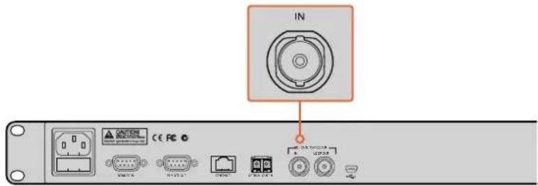 Blackmagic Design Duplicator 4K - ビデオ/オーディオの接続 - 1