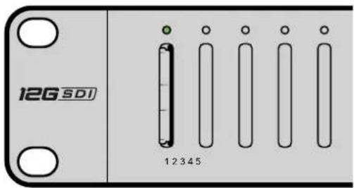 12G SDI 1 2 3 4 5
