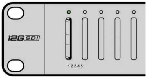 12G SDI 1 2 3 4 5