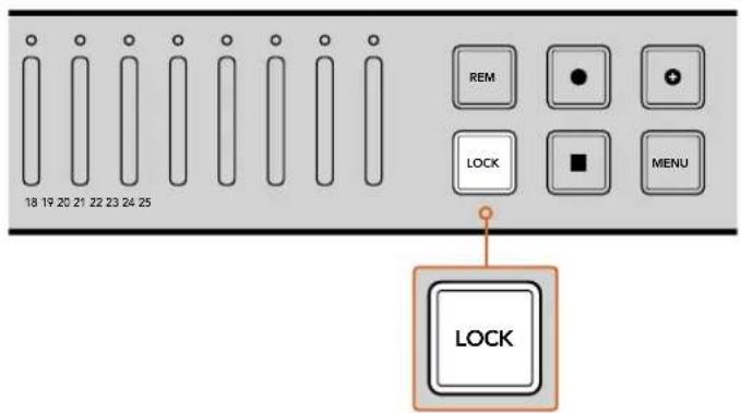 Blackmagic Design Duplicator 4K - Como bloquear um Blackmagic Duplicator 4K: - 1