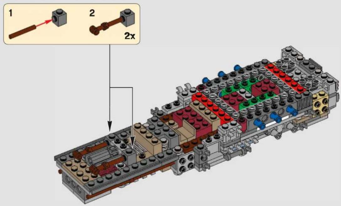 LEGO Star Wars 75181 - Q: Characters from the Star Wars universe are very detailed. How do you pick and choose which details to bring to life, and which are ultimately not as important in the final design? - 132