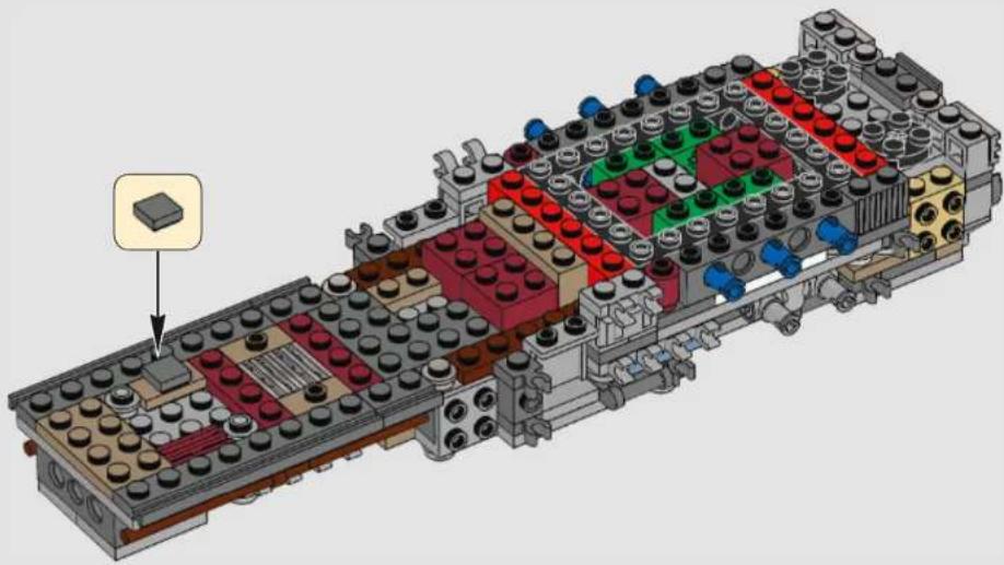 LEGO Star Wars 75181 - Q: Characters from the Star Wars universe are very detailed. How do you pick and choose which details to bring to life, and which are ultimately not as important in the final design? - 124