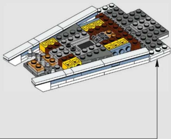 LEGO Star Wars 75181 - Q: Characters from the Star Wars universe are very detailed. How do you pick and choose which details to bring to life, and which are ultimately not as important in the final design? - 374