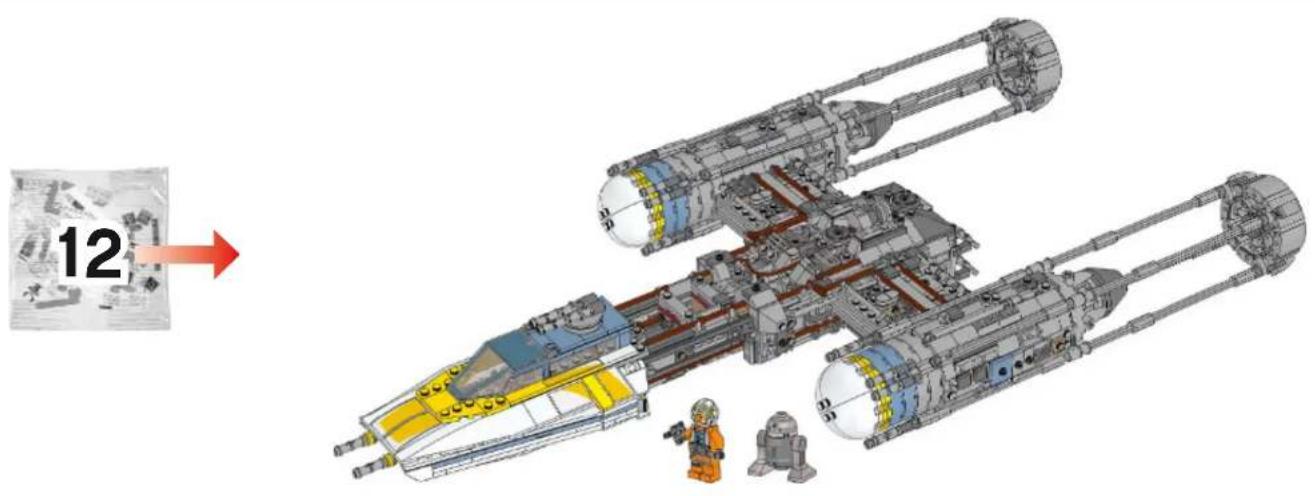 LEGO Star Wars 75181 - Q: Characters from the Star Wars universe are very detailed. How do you pick and choose which details to bring to life, and which are ultimately not as important in the final design? - 45