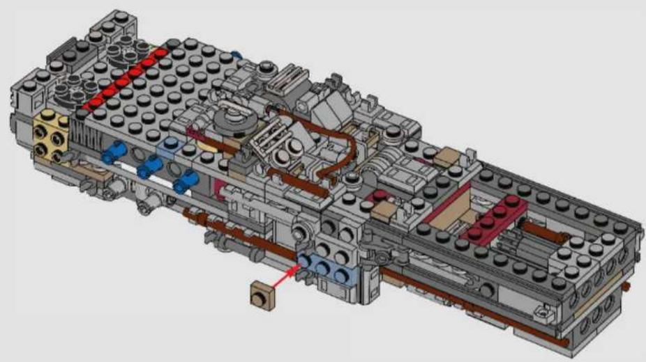 LEGO Star Wars 75181 - Q: Characters from the Star Wars universe are very detailed. How do you pick and choose which details to bring to life, and which are ultimately not as important in the final design? - 173