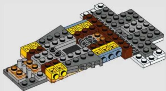 LEGO Star Wars 75181 - Q: Characters from the Star Wars universe are very detailed. How do you pick and choose which details to bring to life, and which are ultimately not as important in the final design? - 349
