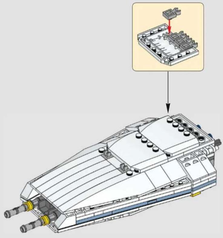 LEGO Star Wars 75181 - Q: Characters from the Star Wars universe are very detailed. How do you pick and choose which details to bring to life, and which are ultimately not as important in the final design? - 433