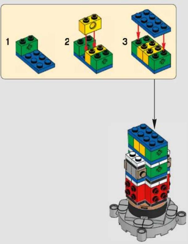 LEGO Star Wars 75181 - Q: Characters from the Star Wars universe are very detailed. How do you pick and choose which details to bring to life, and which are ultimately not as important in the final design? - 501