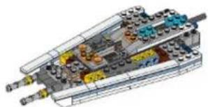 LEGO Star Wars 75181 - Q: Characters from the Star Wars universe are very detailed. How do you pick and choose which details to bring to life, and which are ultimately not as important in the final design? - 323