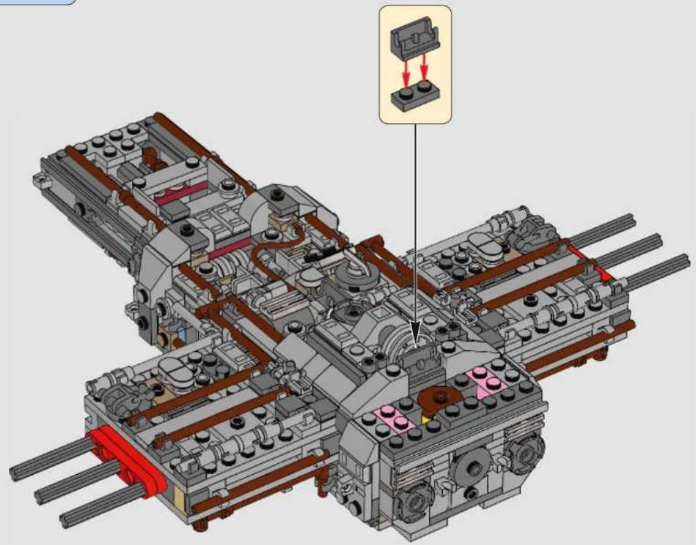 LEGO Star Wars 75181 - Q: Characters from the Star Wars universe are very detailed. How do you pick and choose which details to bring to life, and which are ultimately not as important in the final design? - 306