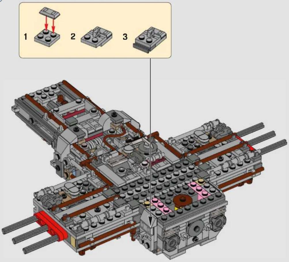LEGO Star Wars 75181 - Q: Characters from the Star Wars universe are very detailed. How do you pick and choose which details to bring to life, and which are ultimately not as important in the final design? - 288