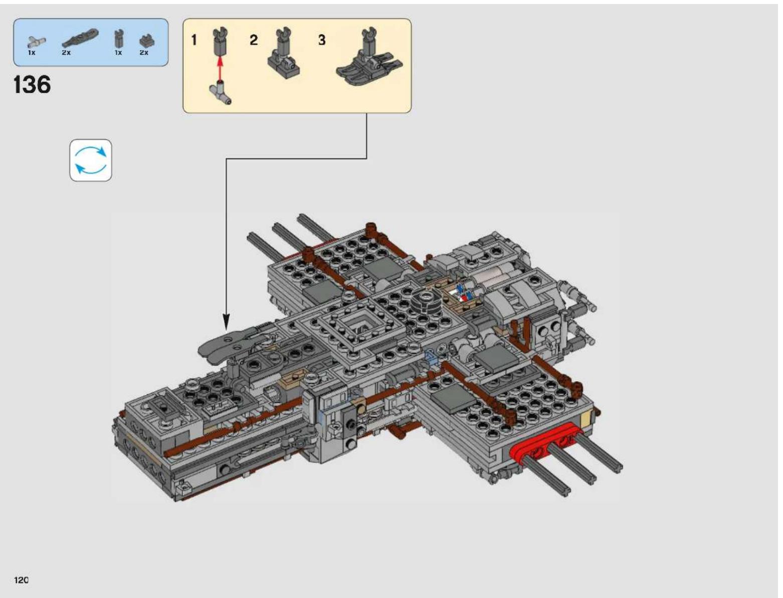LEGO Star Wars 75181 - Q: Characters from the Star Wars universe are very detailed. How do you pick and choose which details to bring to life, and which are ultimately not as important in the final design? - 317