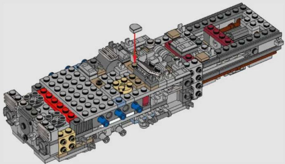 LEGO Star Wars 75181 - Q: Characters from the Star Wars universe are very detailed. How do you pick and choose which details to bring to life, and which are ultimately not as important in the final design? - 161