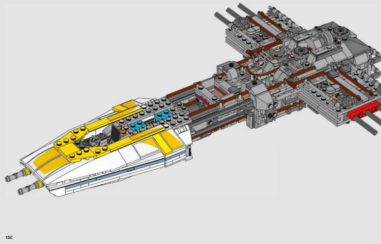 LEGO Star Wars 75181 - Q: Characters from the Star Wars universe are very detailed. How do you pick and choose which details to bring to life, and which are ultimately not as important in the final design? - 448