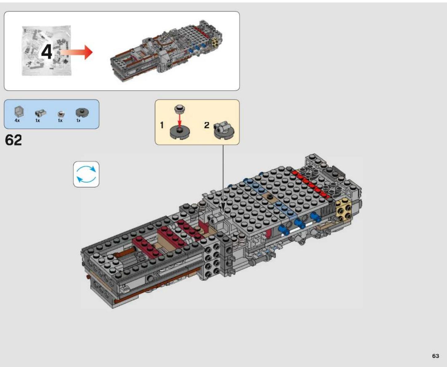 LEGO Star Wars 75181 - Q: Characters from the Star Wars universe are very detailed. How do you pick and choose which details to bring to life, and which are ultimately not as important in the final design? - 150