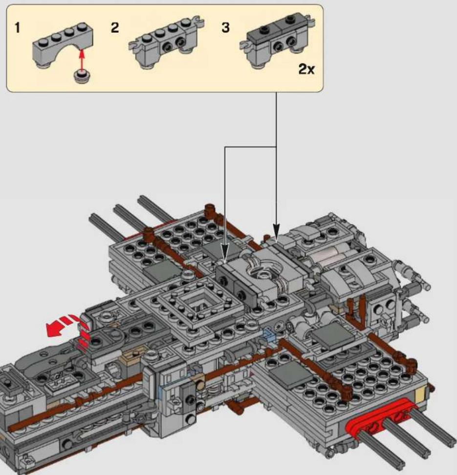 LEGO Star Wars 75181 - Q: Characters from the Star Wars universe are very detailed. How do you pick and choose which details to bring to life, and which are ultimately not as important in the final design? - 319