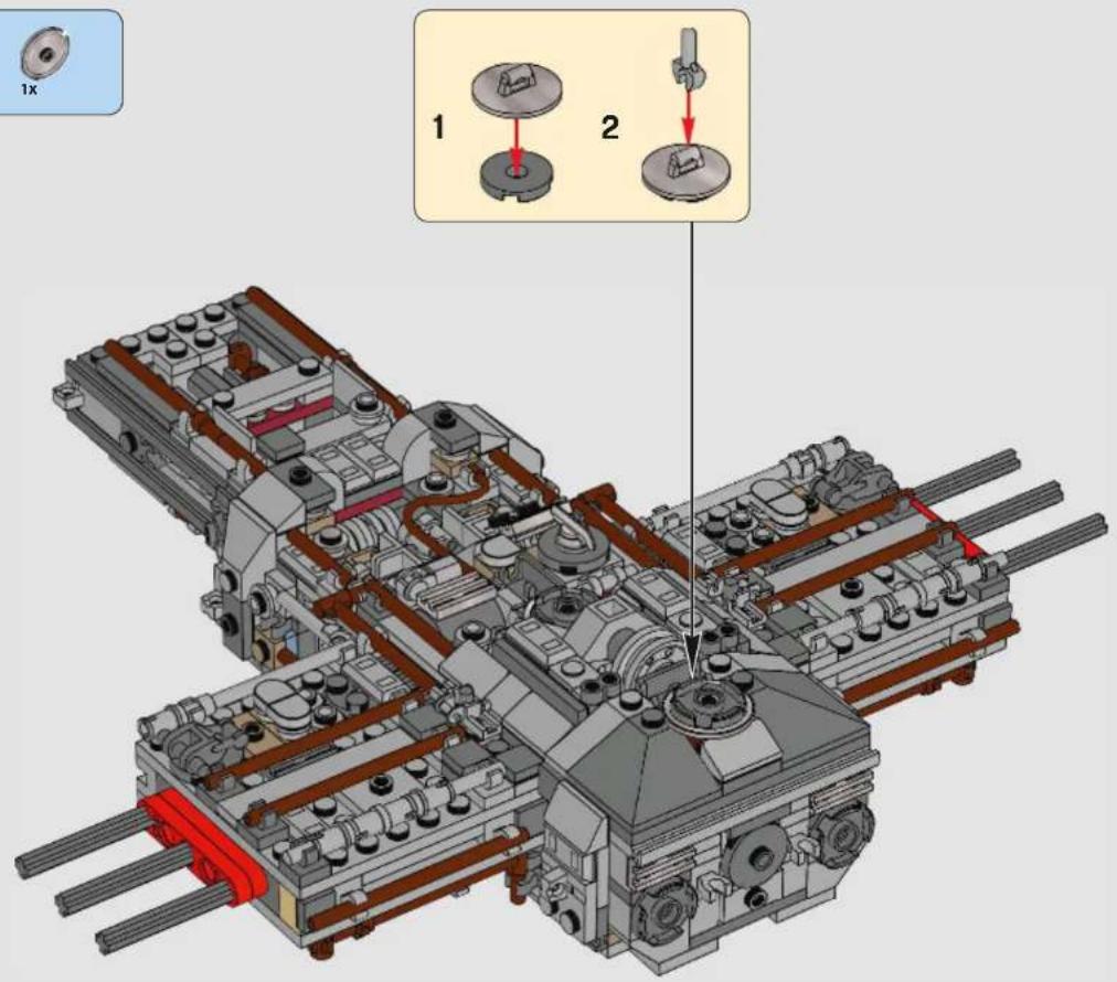 LEGO Star Wars 75181 - Q: Characters from the Star Wars universe are very detailed. How do you pick and choose which details to bring to life, and which are ultimately not as important in the final design? - 310