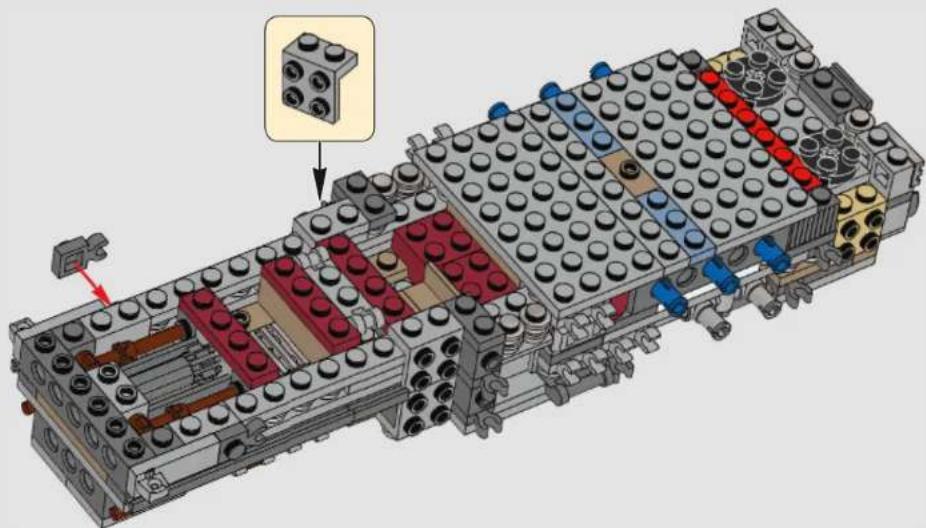 LEGO Star Wars 75181 - Q: Characters from the Star Wars universe are very detailed. How do you pick and choose which details to bring to life, and which are ultimately not as important in the final design? - 142