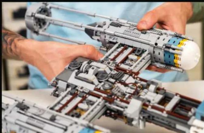 LEGO Star Wars 75181 - Q: How accurate is the LEGO Y-wing, compared to the real in-universe vehicle? - 1