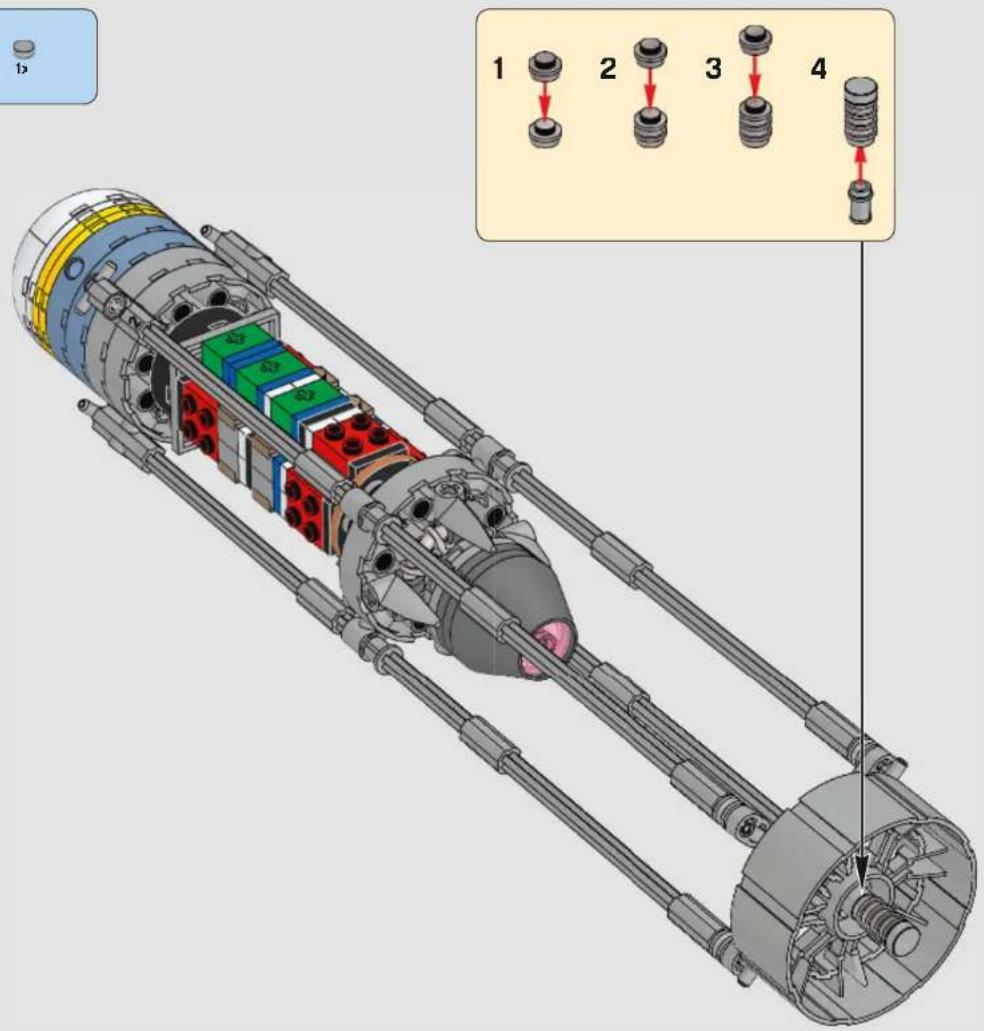 LEGO Star Wars 75181 - Q: Characters from the Star Wars universe are very detailed. How do you pick and choose which details to bring to life, and which are ultimately not as important in the final design? - 559