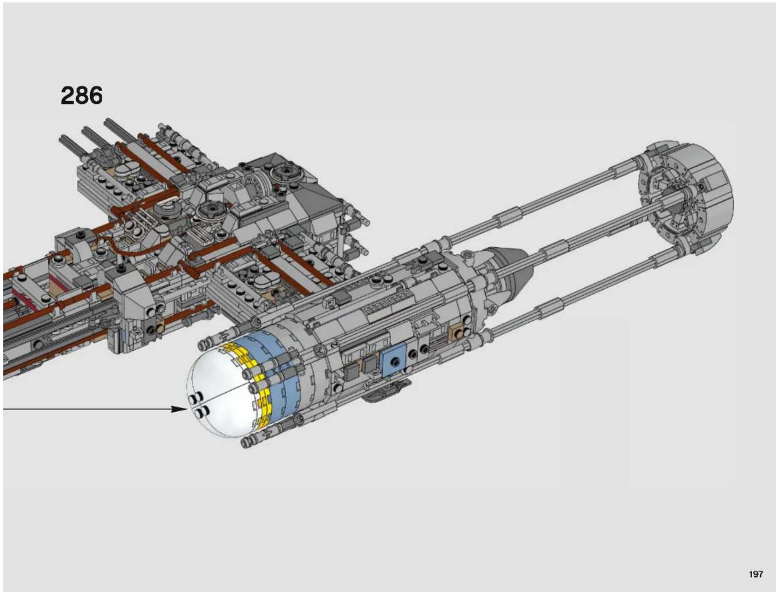 LEGO Star Wars 75181 - Q: Characters from the Star Wars universe are very detailed. How do you pick and choose which details to bring to life, and which are ultimately not as important in the final design? - 44