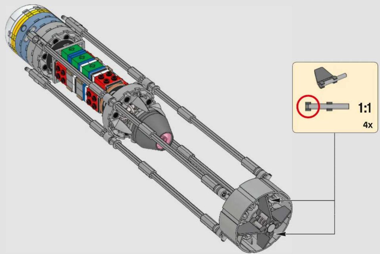 LEGO Star Wars 75181 - Q: Characters from the Star Wars universe are very detailed. How do you pick and choose which details to bring to life, and which are ultimately not as important in the final design? - 561