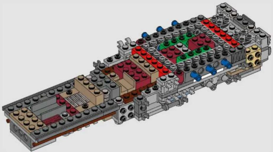 LEGO Star Wars 75181 - Q: Characters from the Star Wars universe are very detailed. How do you pick and choose which details to bring to life, and which are ultimately not as important in the final design? - 128