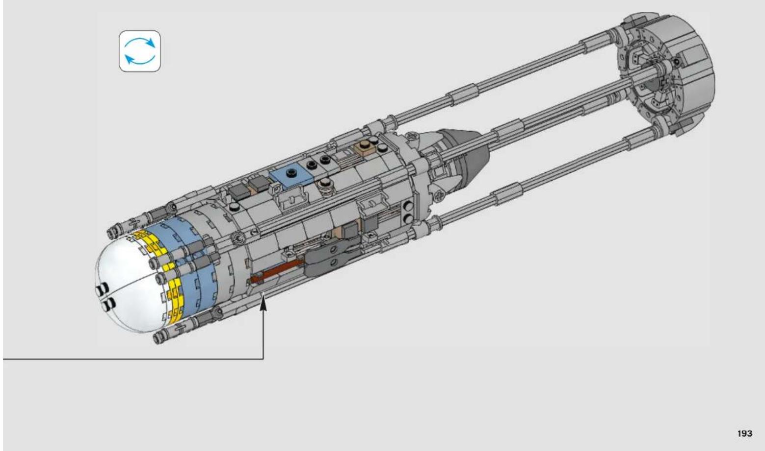 LEGO Star Wars 75181 - Q: Characters from the Star Wars universe are very detailed. How do you pick and choose which details to bring to life, and which are ultimately not as important in the final design? - 26