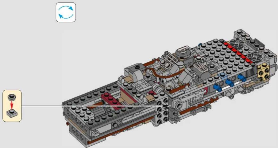 LEGO Star Wars 75181 - Q: Characters from the Star Wars universe are very detailed. How do you pick and choose which details to bring to life, and which are ultimately not as important in the final design? - 180