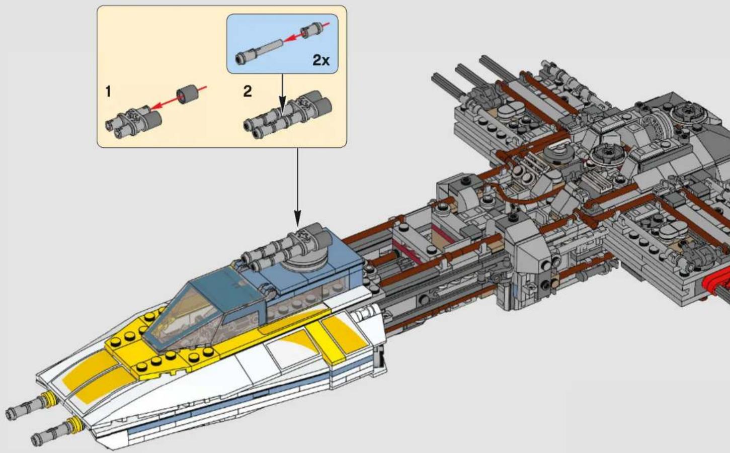 LEGO Star Wars 75181 - Q: Characters from the Star Wars universe are very detailed. How do you pick and choose which details to bring to life, and which are ultimately not as important in the final design? - 474